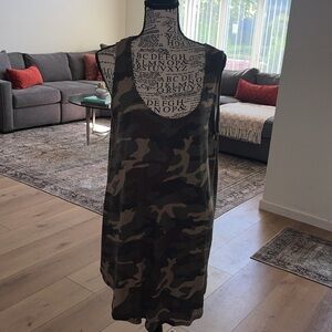 Zenana Premium tank top camouflage print